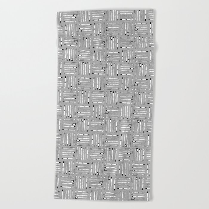 Weapons Of Mass Creation (on grey) Beach Towel