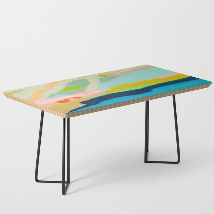 abstract summer landscape Coffee Table