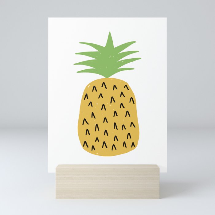 Pineapple Perfect Mini Art Print