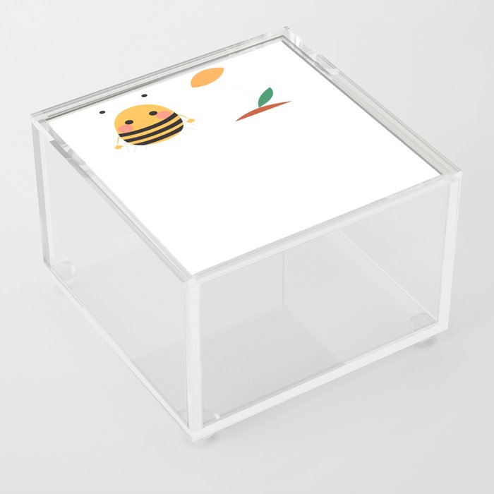 Save The Bees Save The World Acrylic Box