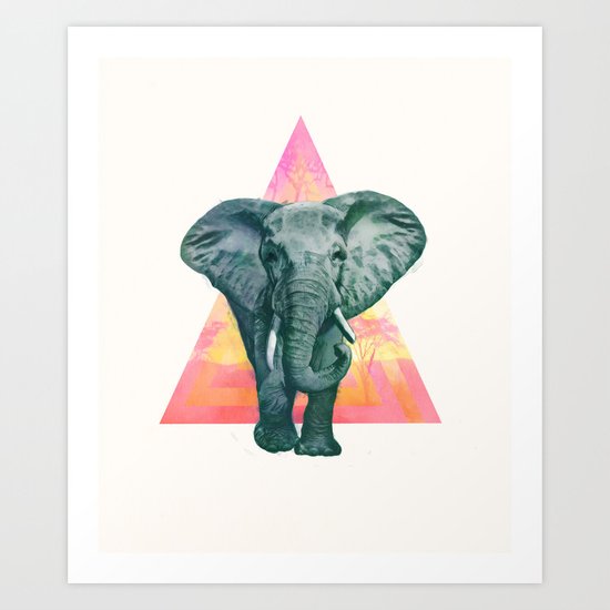 elephant Art Print