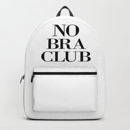 NO BRA CLUB Backpack