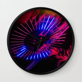 Night Lights Wall Clock