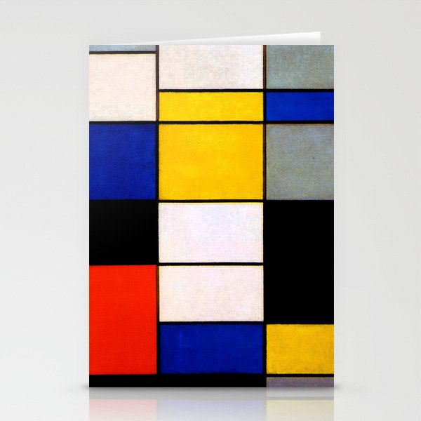 Piet Mondrian Composition A  Stationery Cards