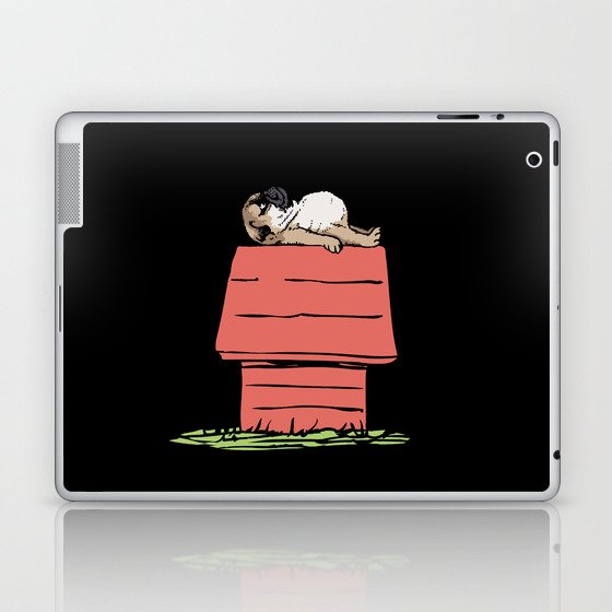 Pug House Laptop & iPad Skin