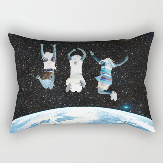 Negative Rectangular Pillow