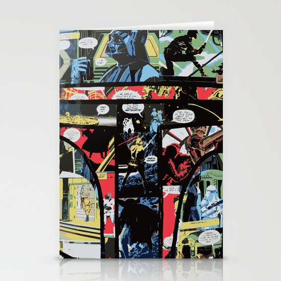 Boba Fett Collage Stationery Cards
