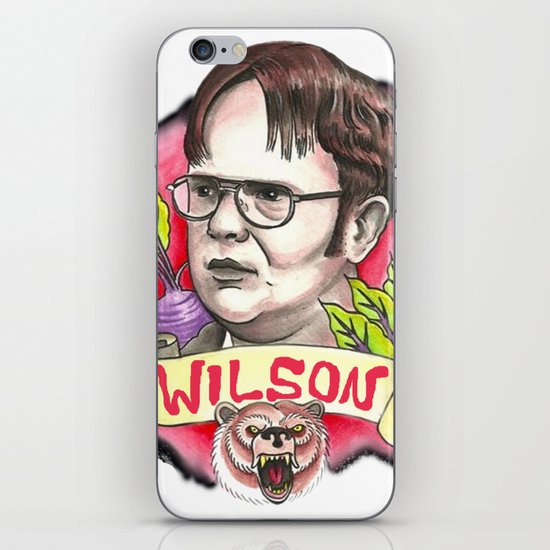 rainn wilson iPhone & iPod Skin
