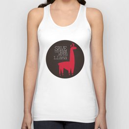 Save the Drama for your Llama Unisex Tank Top