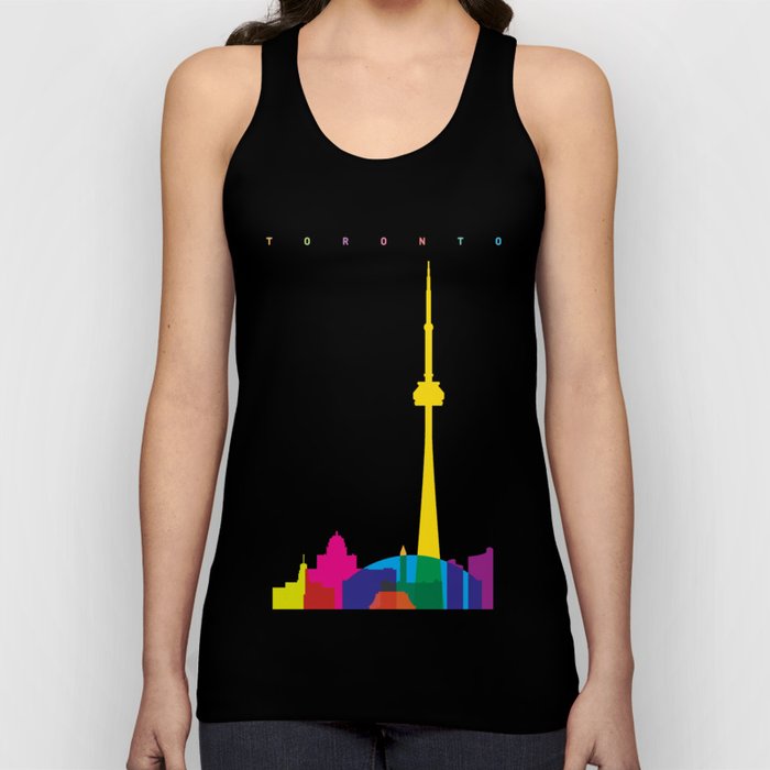 Shapes of Toronto. Accurate to scale Tank Top