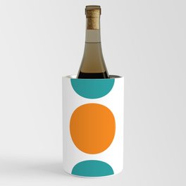 Abstract Moon Phases Wine Chiller