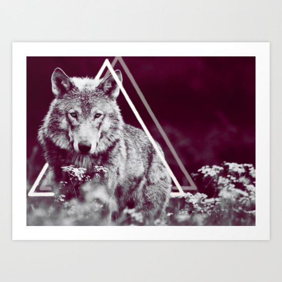 WOLF I Art Print