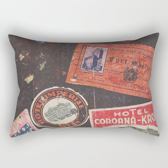 AROUND THE WORLD Rectangular Pillow