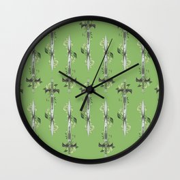 Thorn Sword Meadow Wall Clock