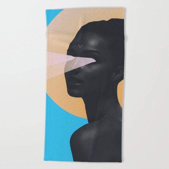 light vision Beach Towel