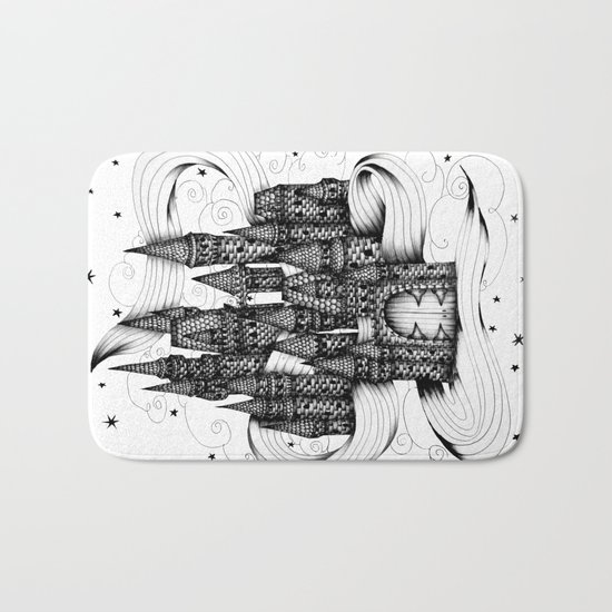 Super Magic Dream Castle Bath Mat