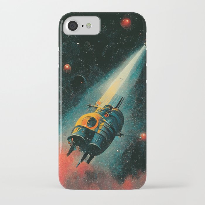 Vintage Deep Space Exploration Series - 04 iPhone Case