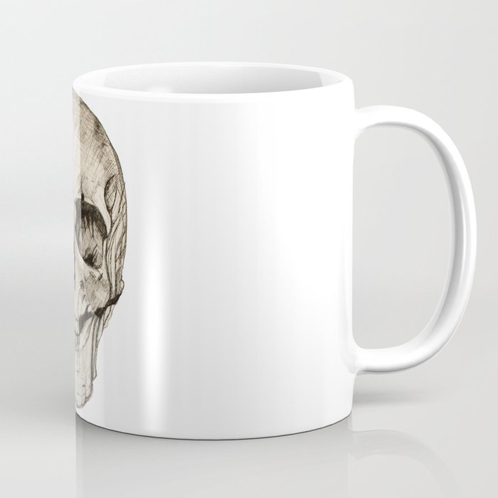 Human Skull En Face Coffee Mug