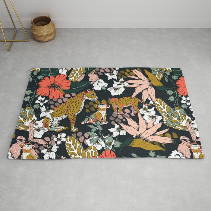 Animals winter wild nature 63 Outdoor Rug by mmartabc