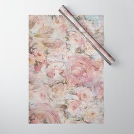 vintage floral wrapping paper
