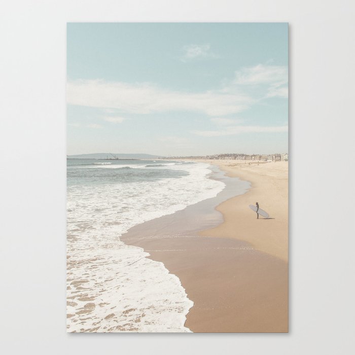 California Beach Canvas Print