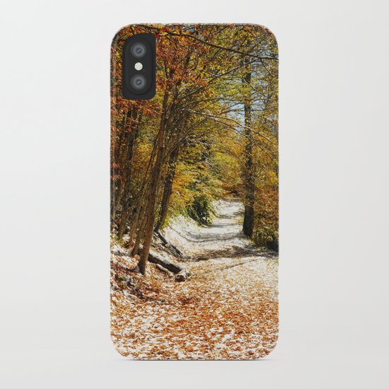 The First Snow iPhone Case