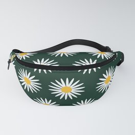Daisy Pattern Fanny Pack | Floral, Jungle, Fauna, Curated, Graphicdesign, Delicate, Chamomile, Botanical, Flower, Petal 