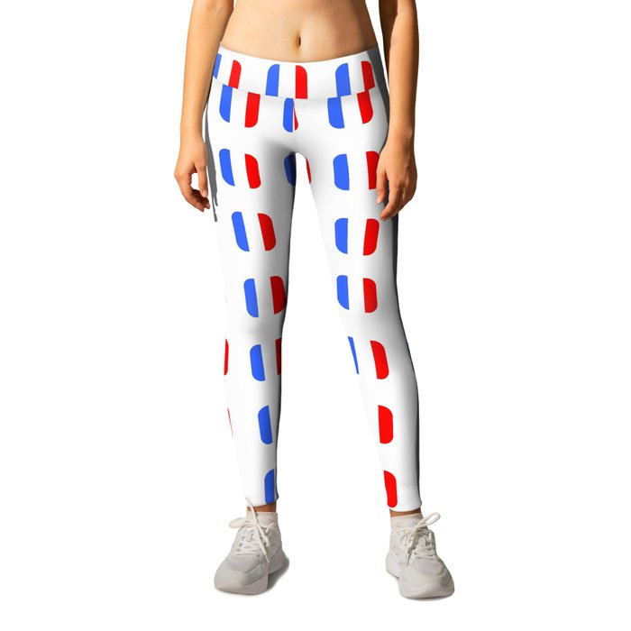 Flag of France - with soft square Leggings