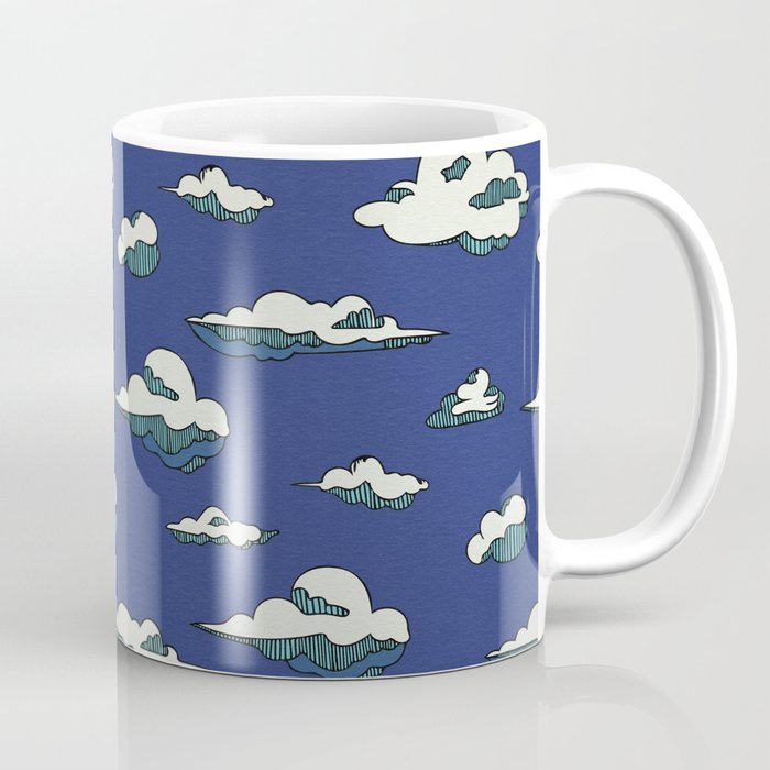 Clouds {Art Deco} Coffee Mug