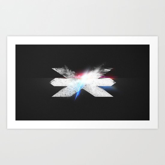 The DotEXE Logo Art Print