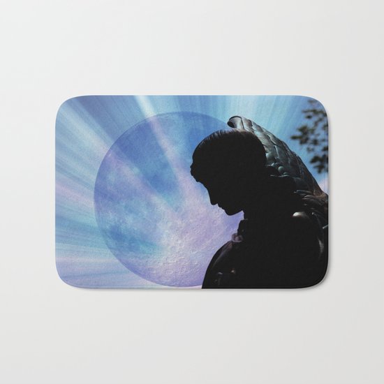 The Angel, Moon & Crow - JUSTART © Bath Mat