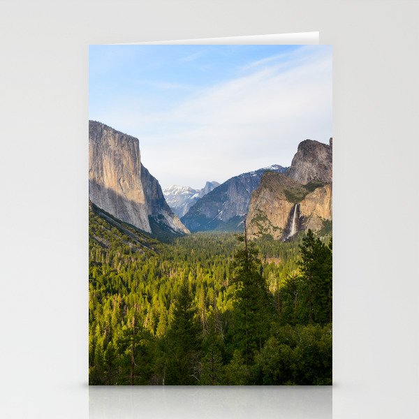 Tunnel View Yosemite Stationery Cards