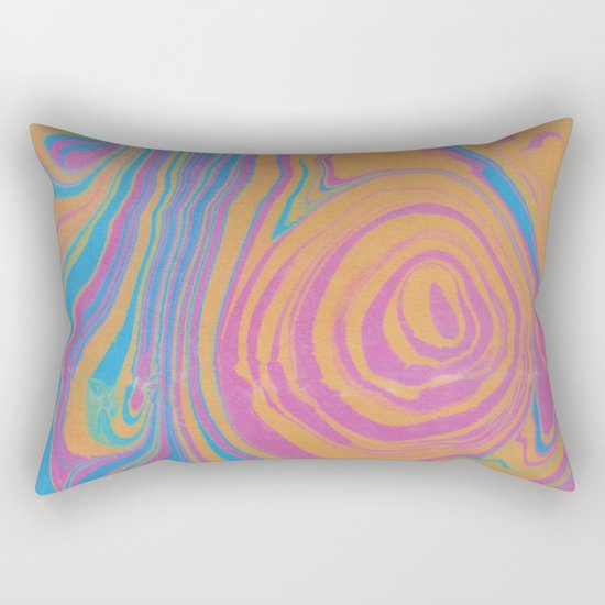 Suminagashi 01 Rectangular Pillow