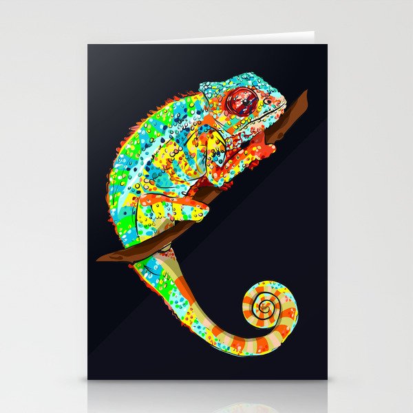Color Changing Chameleon Stationery Cards