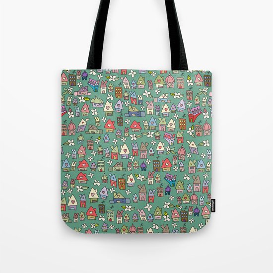 Houses - eco Tote Bag