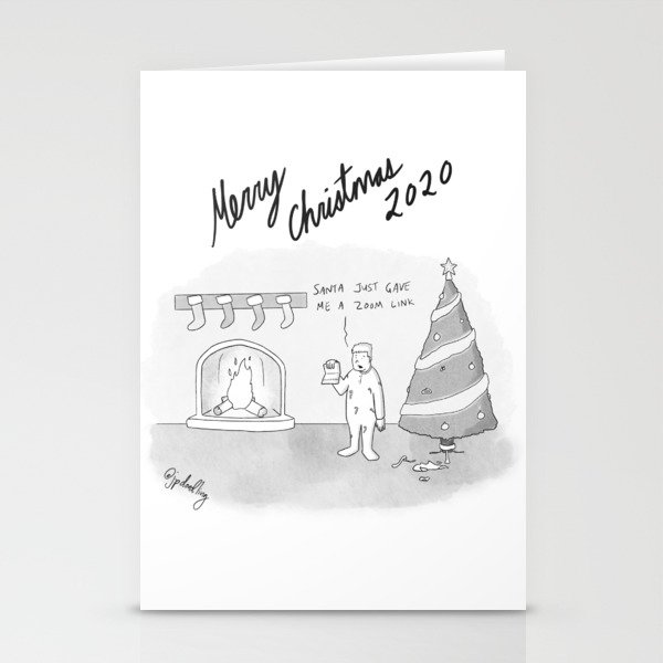 Christmas 2020 Card Zoom Stationery Cards