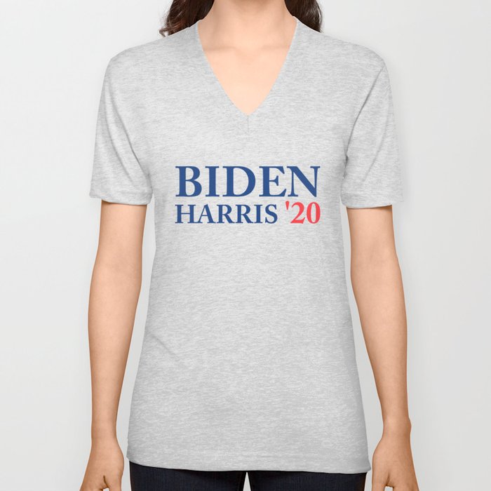 Biden Harris 20 V Neck T Shirt