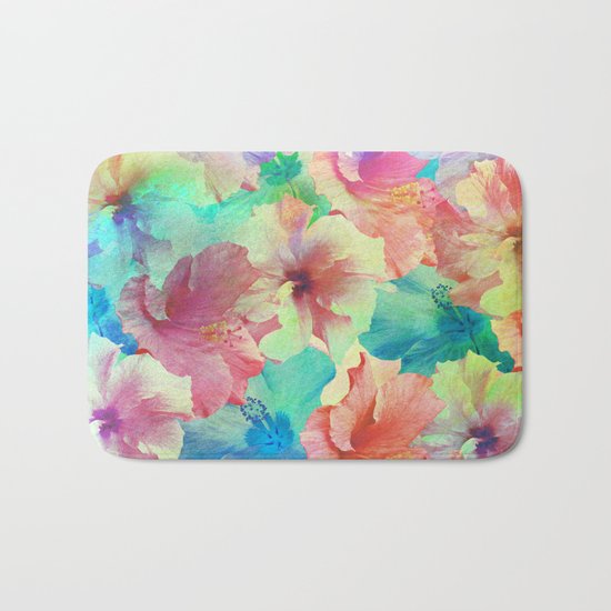 Hibiscus Dream #2 Bath Mat
