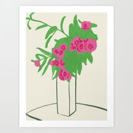 Muted Chrysanthemum  Art Print