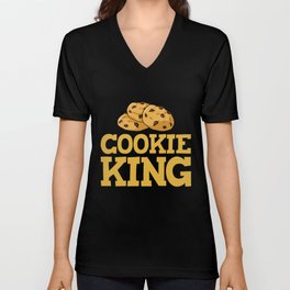 Chocolate Chip Cookie Recipe Dough Almond V Neck T Shirt