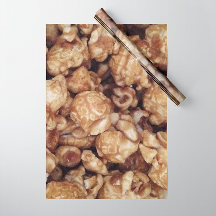 CARAMEL POPCORN Wrapping Paper