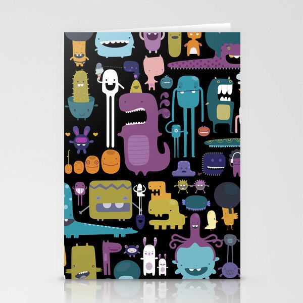 MONSTERS Stationery Cards