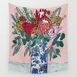 Australian Native Bouquet of Flowers after Matisse Wall Tapestry