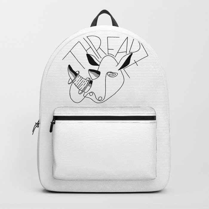 Threadz Rhino Logo Backpack