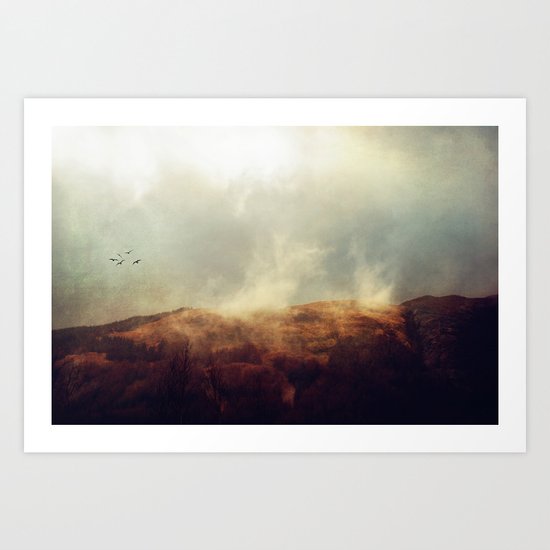 There is magic in the wild places of earth. Art Print