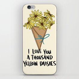 A Thousand Yellow Daisies iPhone Skin