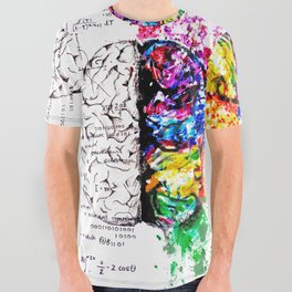 Conjoined Dichotomy All Over Graphic Tee