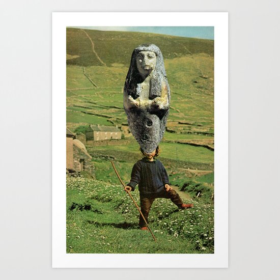 maternal instinct Art Print