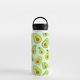 Cute Avocado Pattern Water Bottle