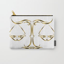 libra zodiac sign Carry-All Pouch